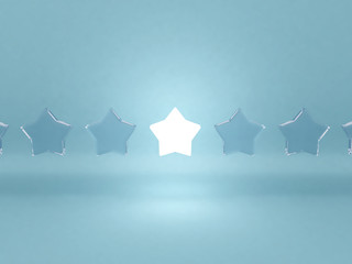 leadership concept of stars