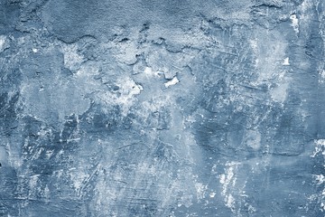 Old blue wall