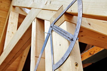 carpenters constructing a dormer