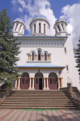 Fototapeta na wymiar Saint Nicholas (Nicolae) church in Chernivtsi Cernauti Ukraine