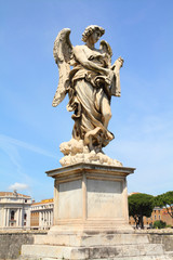 Fototapeta na wymiar Angel in Rome