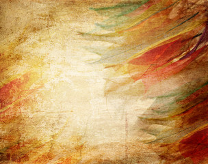 Skeleton leaves grunge  background