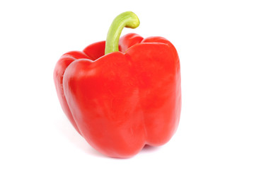 red pepper isolated on white background