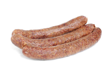 Sausage  isolation on  white  background