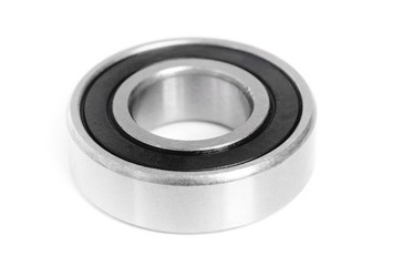 Ball bearing isolated on white background