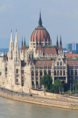 Fototapeta premium Hungarian Parliament, Budapest, Hungary