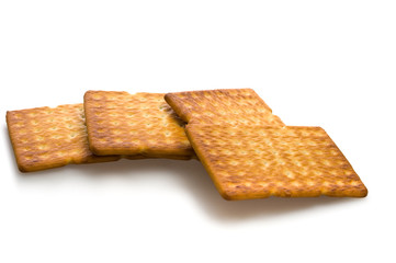 several crackers (cookies)