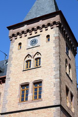 tower of church in Zell in Germany