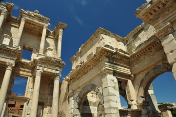 Fototapeta premium EPHESUS, RUINAS GRIEGAS, TURQUIA, GRECIA
