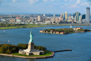 Aerial View of New York City © Rafael Ben-Ari