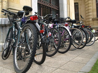 Fototapeta na wymiar bicicletas