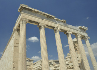 Obraz premium PARTHENON, ACRÓPOLIS, ATENAS, GRECIA ANTIGUA