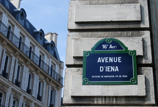 Avenue d'I&eacute;na