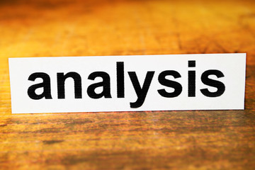 Fototapeta premium Analysis