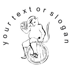 Кот на бочке