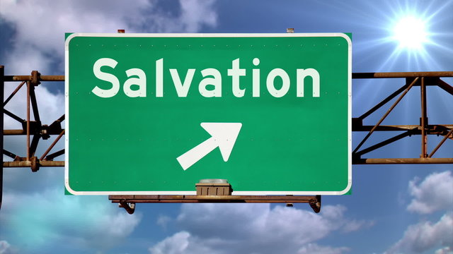 Salvation Road Sign
