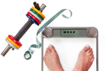 los pies en la balanza