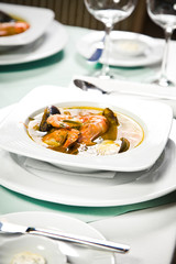 Seafood soup