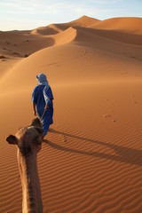 Karawane und Tuareg