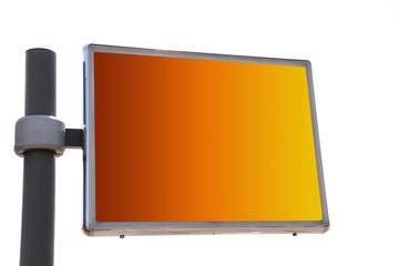 Obraz premium panneau publicitaire