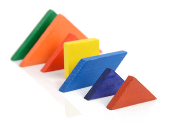 Chinese tangram and calculator