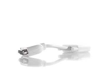 Fototapeta premium vga, dvi, adapter