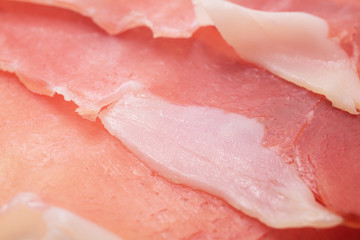 Speck Ham isolated on white background