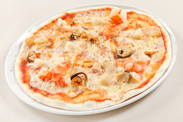 seafood pizza
