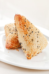 buns with sesame seeds