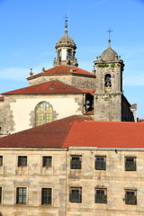 Fototapeta na wymiar St Pelagiusz z Antealtares klasztoru w Santiago, Hiszpania