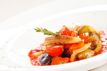 Roasted vegetables