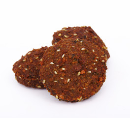 Tasty falafel meal