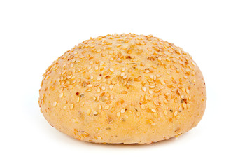 bun with sesame seeds