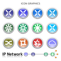 Icon Graphic ( IP Network )