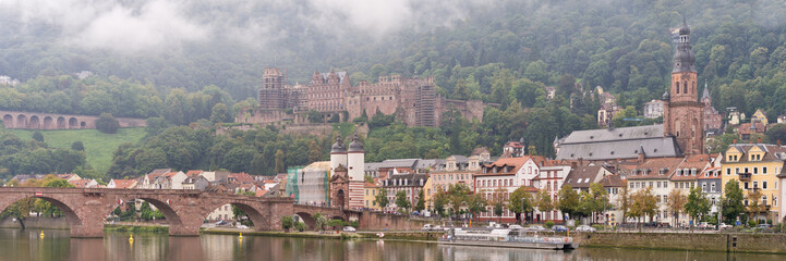 Fototapeta na wymiar Heidelberg Neckar