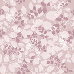 Obraz premium seamless abstrac floral background