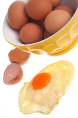 Des oeufs