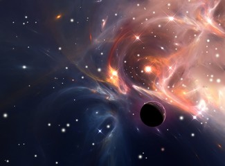 Bunter Weltraumsternnebel © Peter Jurik
