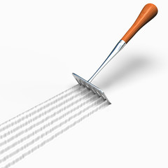WhiteGroundScratchedWithRake_image