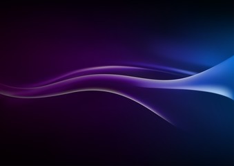 Abstract Wave - colored illustration,