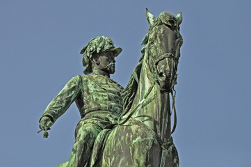 Fototapeta na wymiar Erzherzog Albrecht Denkmal, Wien
