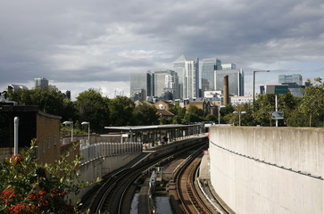 Canary Wharf Skyline