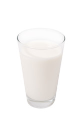 Glass of kefir