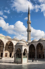 Mosquée bleue - Istanbul - Minaret