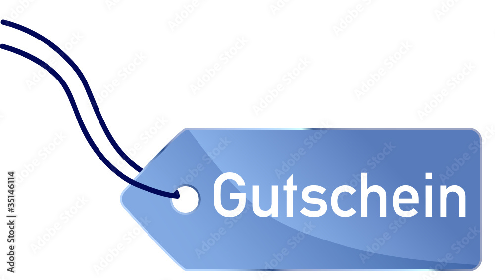 Sticker Gutschein