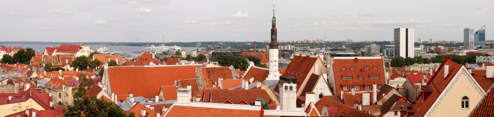 Fototapeta premium Tallinn city view