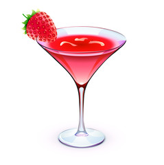 red cocktail