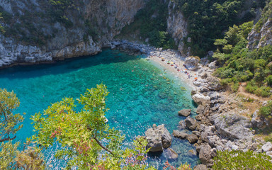 Fakistra beach, Pelio
