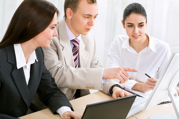 Obraz premium Business colleagues