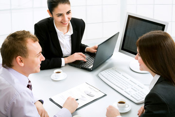 Fototapeta premium Business colleagues